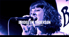 Desktop Screenshot of bridgetteanderson.com